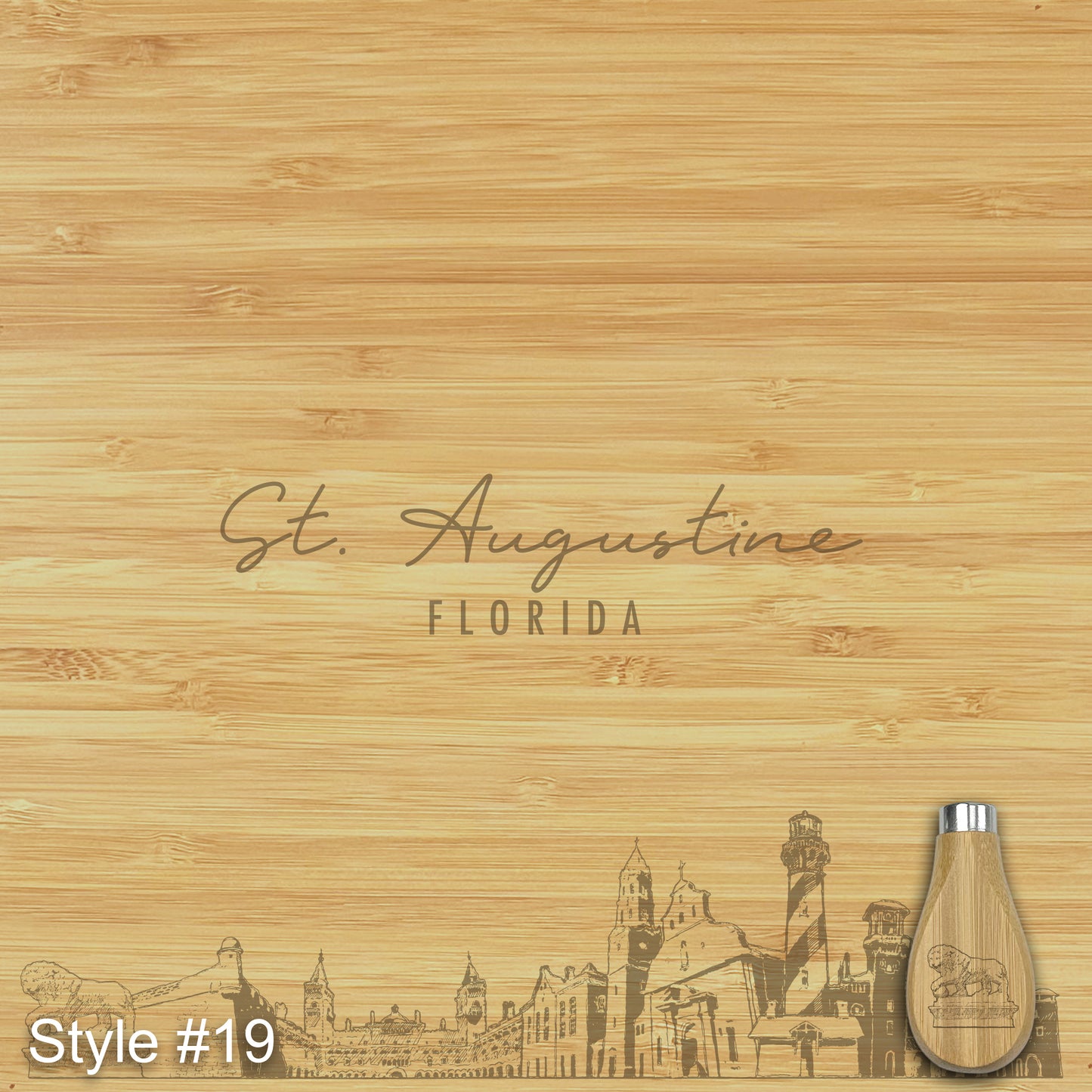 Custom Engraved Charcuterie Board and Tools with Side Drawers - 16"(31") x 13"