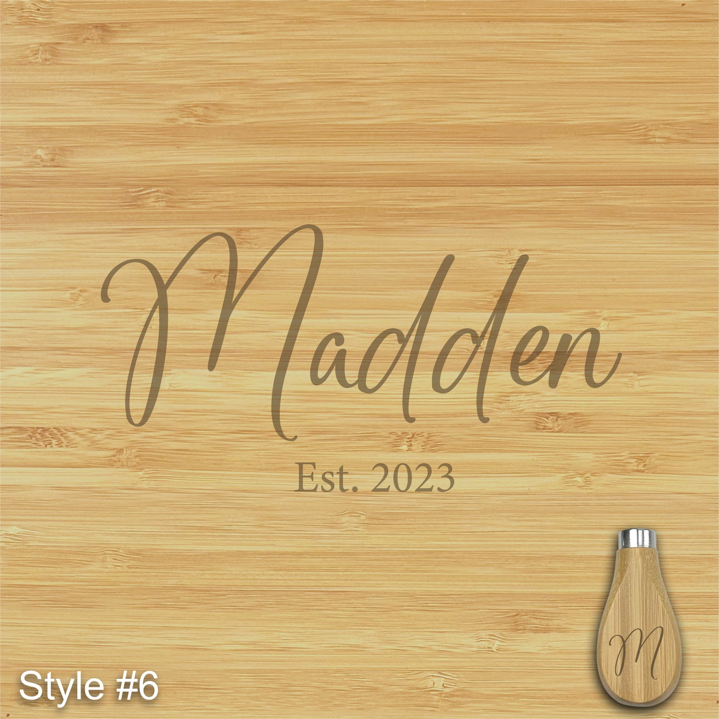 Custom Engraved Charcuterie Board and Tools with Side Drawers - 16"(31") x 13"