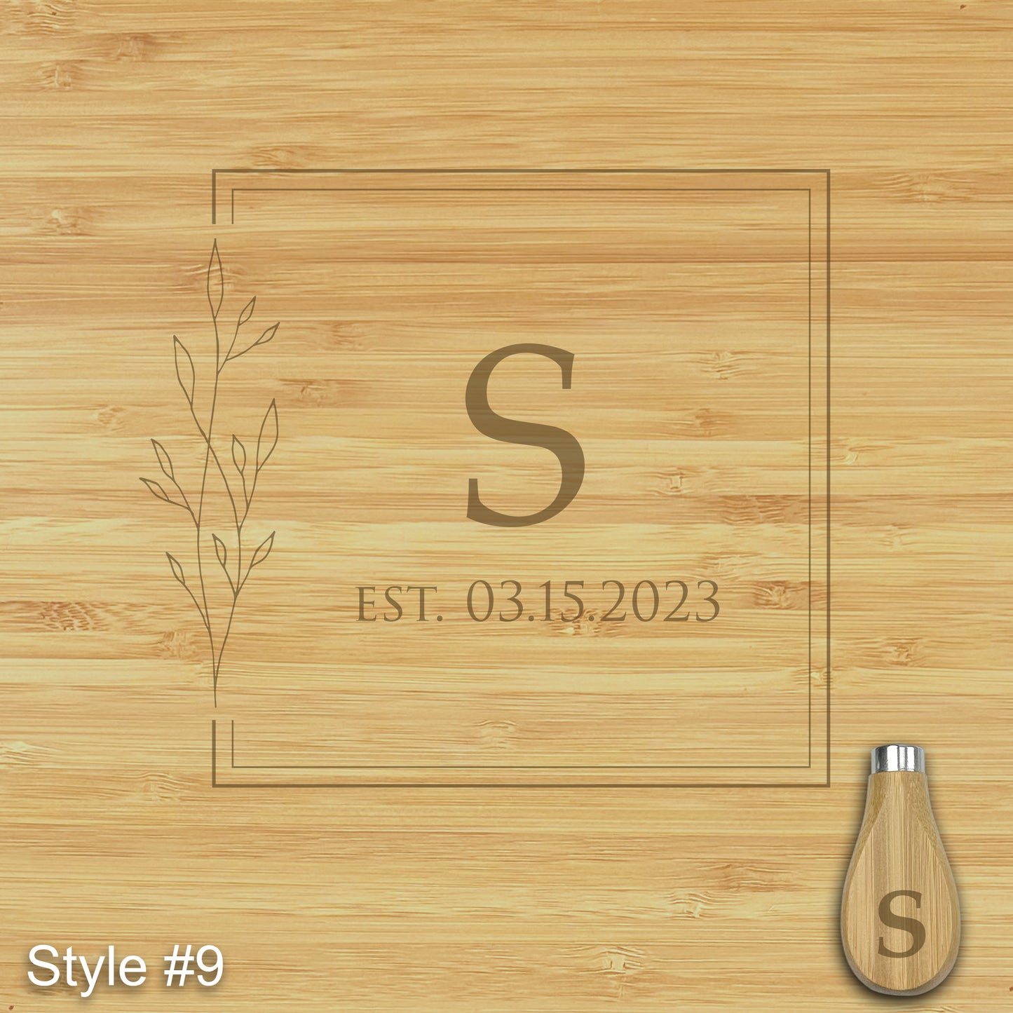 Custom Engraved Charcuterie Board and Tools with Side Drawers - 16"(31") x 13"